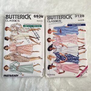 2 Butterick Classics Sewing Patterns